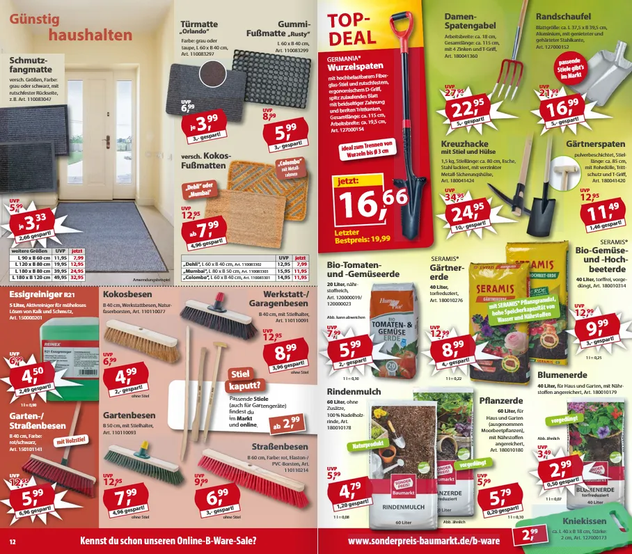  Sonderpreis-Baumarkt Angebote von 25. April bis 1. Mai 2026 - Prospekt seite 7