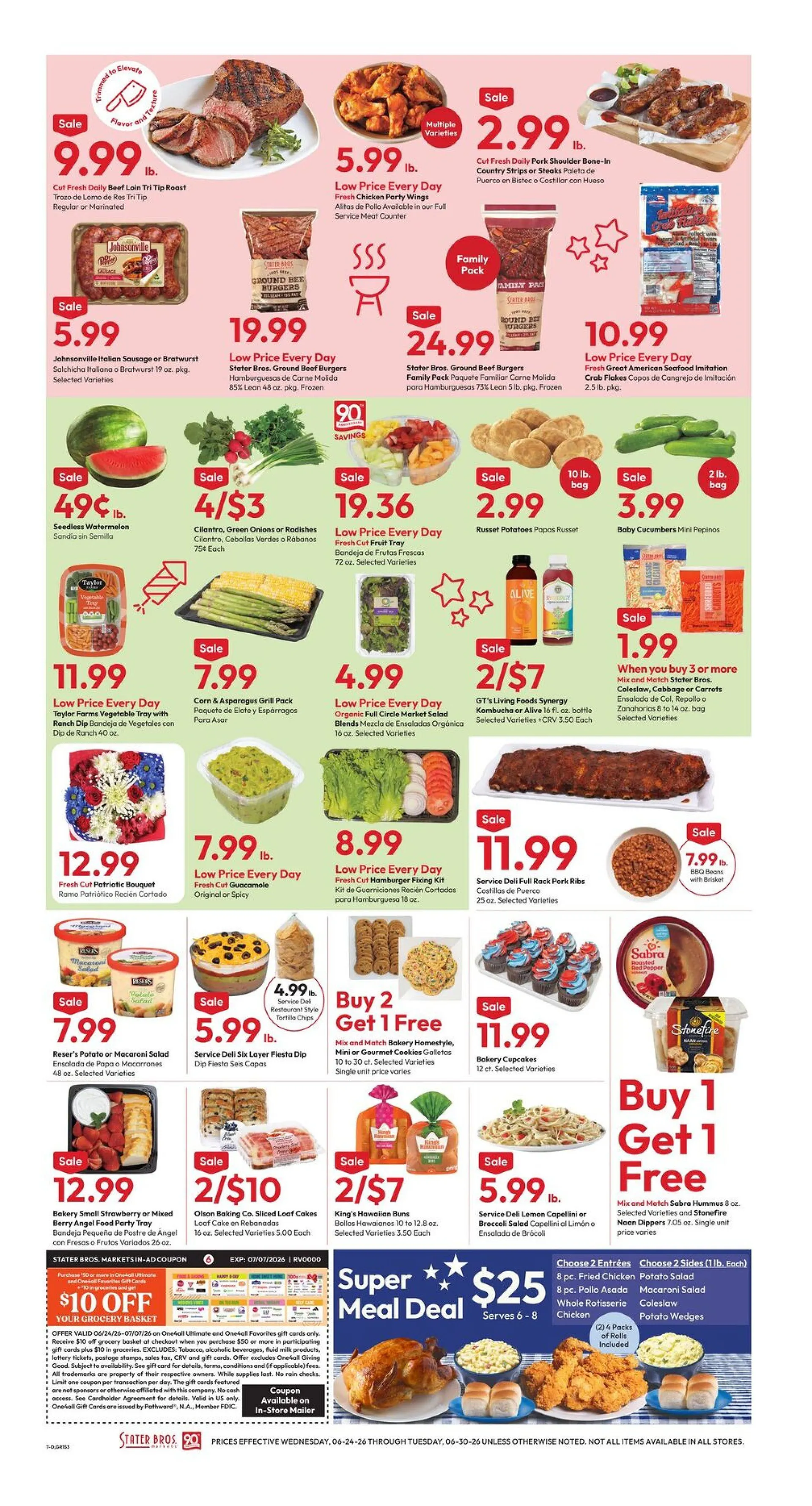 Weekly ad Stater Bros. Sales from June 24 to June 30 2026 - Page 7