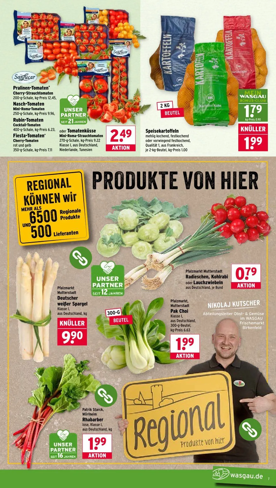  Wasgau Angebote von 11. Mai bis 16. Mai 2026 - Prospekt seite 7