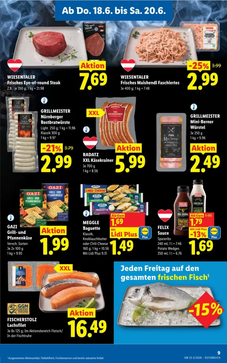 Lidl Prospekte von 18. Juni bis 20. Juni 2026 - Flugblätt seite 7