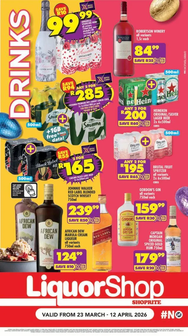 Shoprite Sales from 23 March to 12 April 2026 - Catalogue Page 7