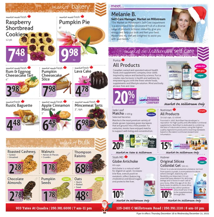 The Market Stores Sales from December 18 to December 31 2025 - flyer page 7