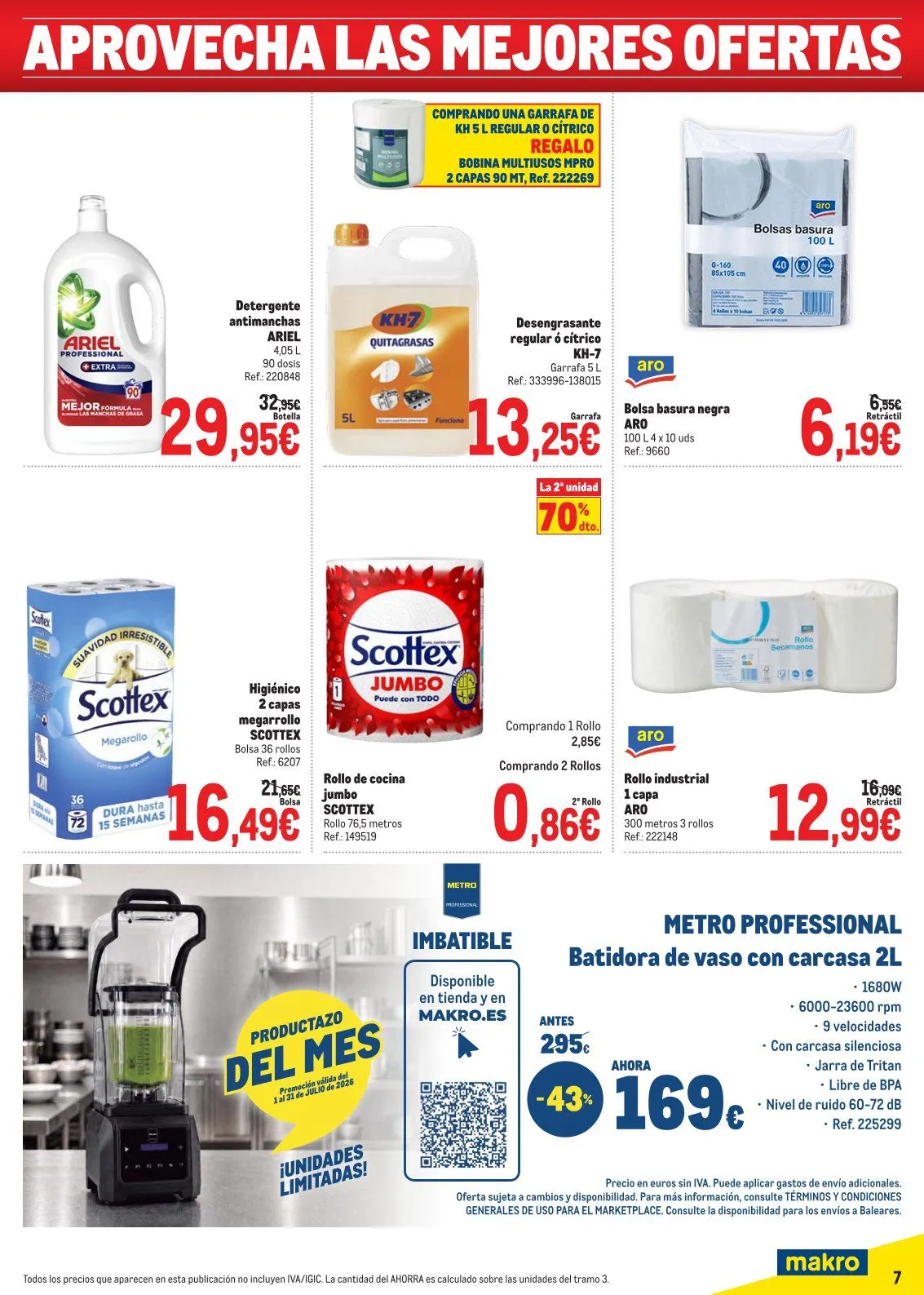 Catálogo de Makro Ofertas 6 de julio al 19 de julio 2026 - Página 7