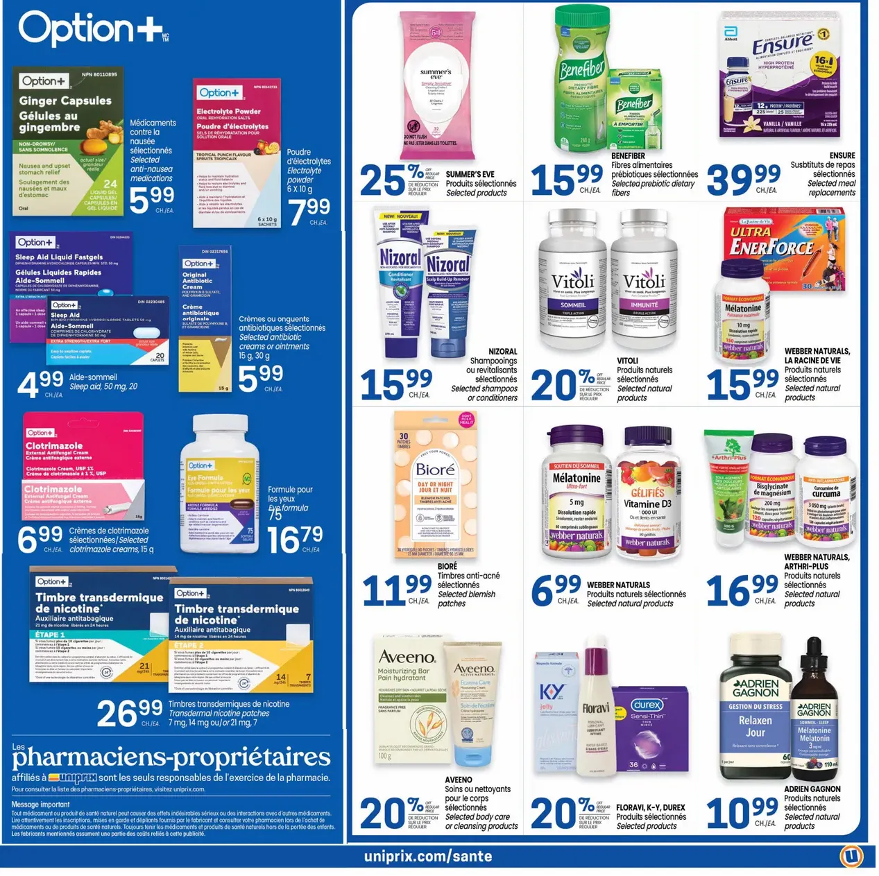 Uniprix Sales from May 14 to May 20 2026 - flyer page 7