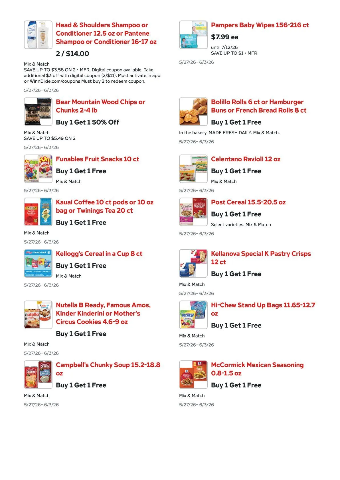 Weekly ad  Winn Dixie Sales from May 27 to June 2 2026 - Page 7