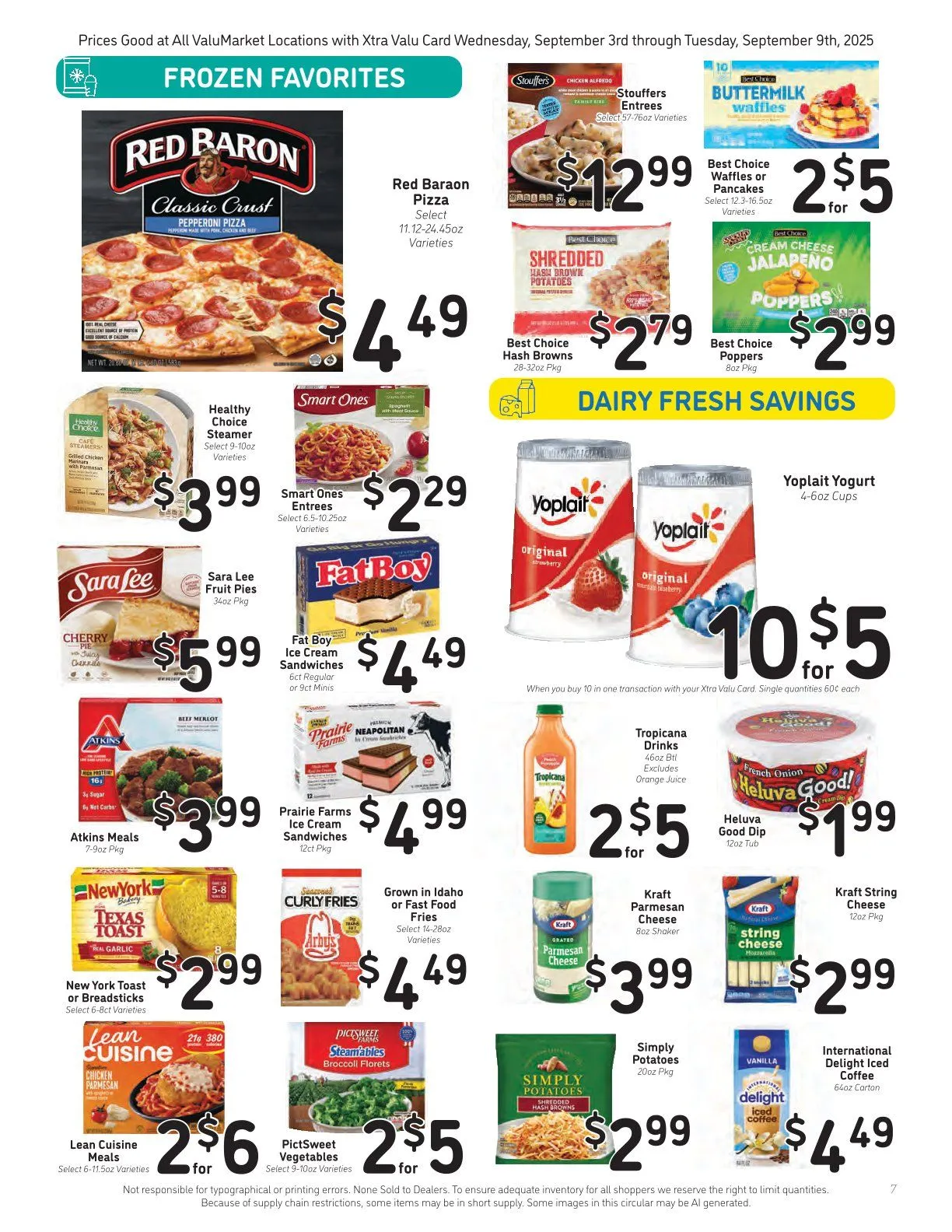 Weekly ad ValuMarket Sales from September 3 to September 10 2025 - Page 7