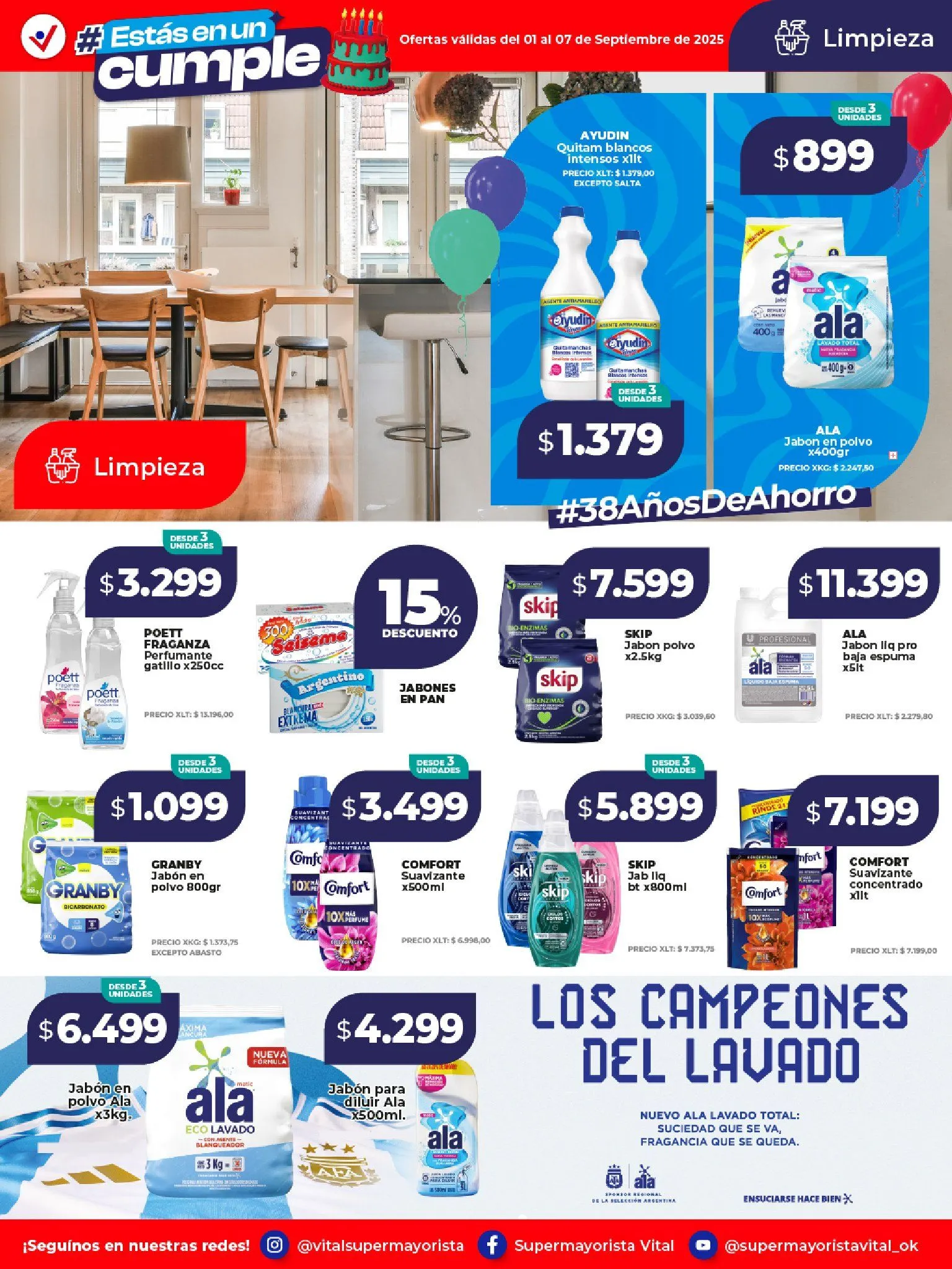 Ofertas de Vital Ofertas 1 de septiembre al 7 de septiembre 2025 - Página 7 del catálogo