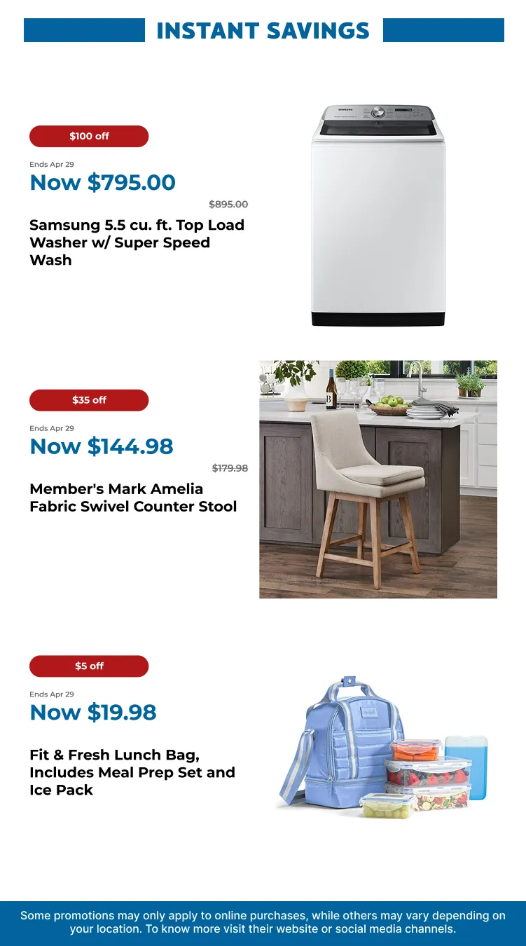 Weekly ad  Sam's Club Sales from April 14 to May 3 2026 - Page 7