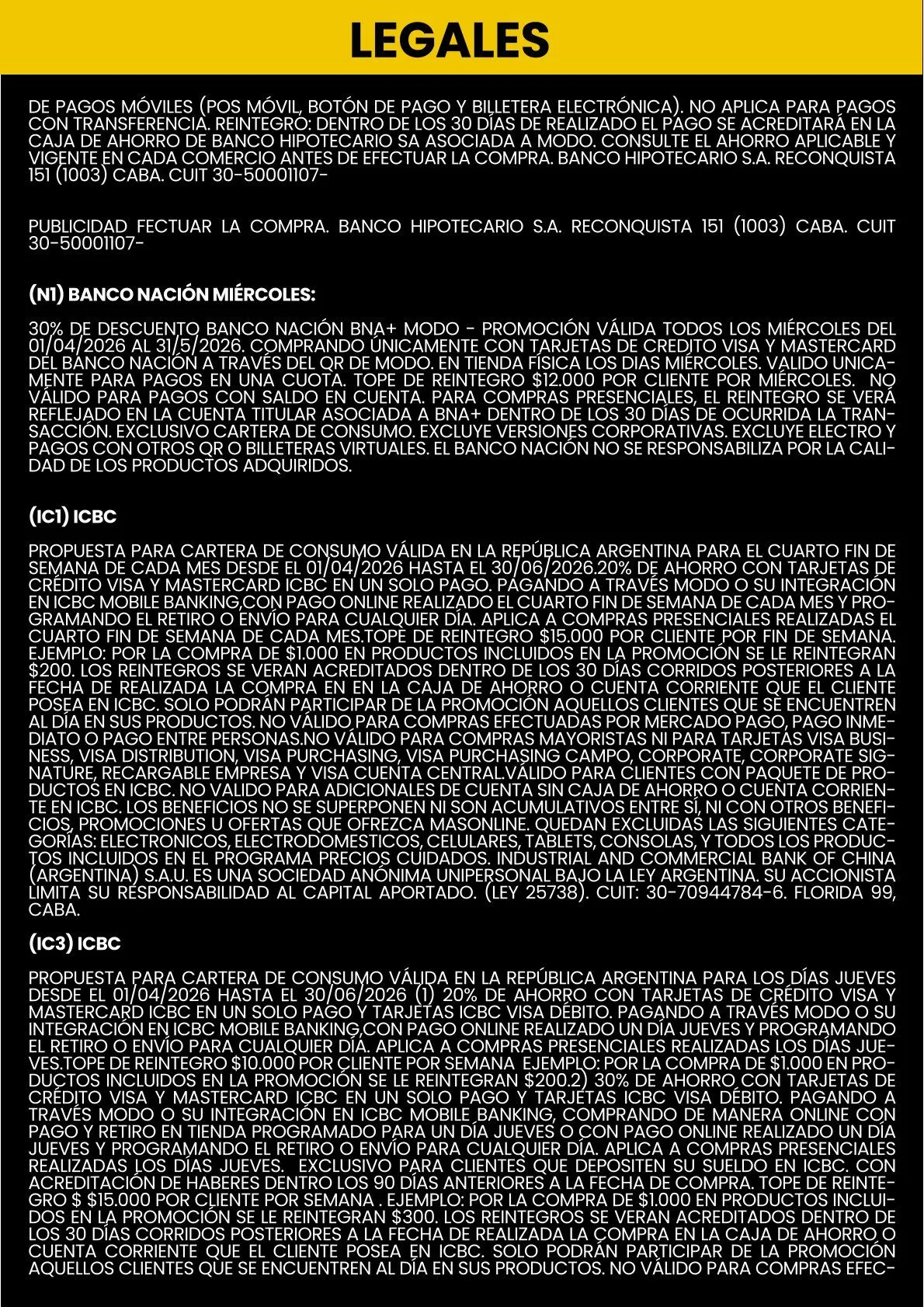 Ofertas de Changomas Ofertas 7 de abril al 13 de abril 2026 - Página 7 del catálogo