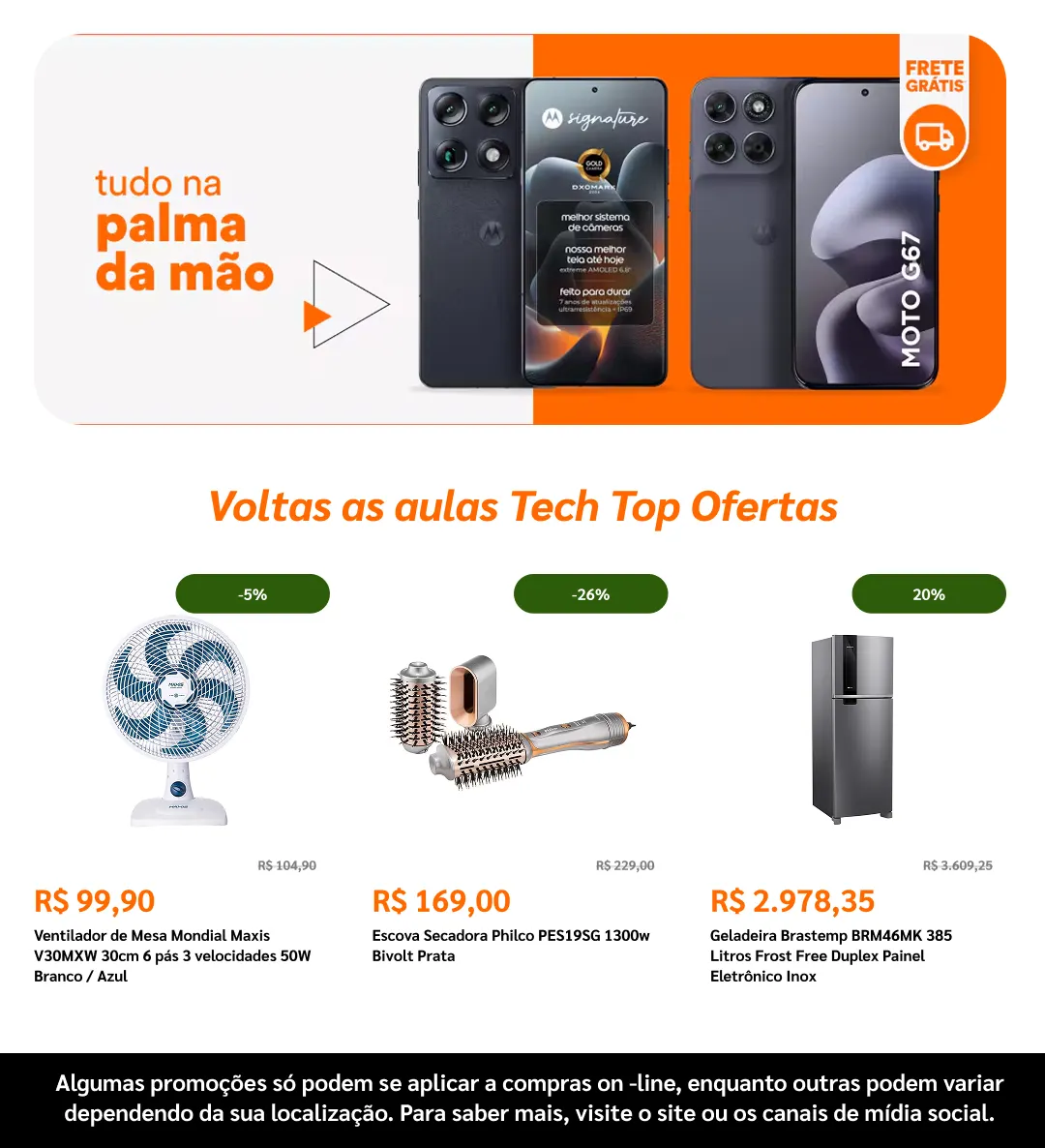 Encarte de  Ponto Frio Ofertas 22 de maio até 10 de junho 2026 - Pagina 7