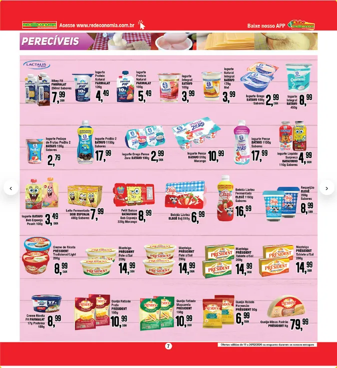 Encarte de Folhetos Redeconomia 19 de fevereiro até 20 de fevereiro 2026 - Pagina 7