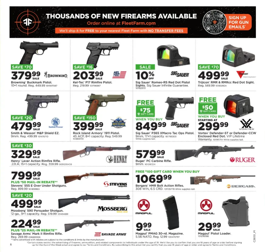 Weekly promotion Fleet Farm Sales spanning from April 6 to April 12 2026 - Page 7 for Catalogue 365