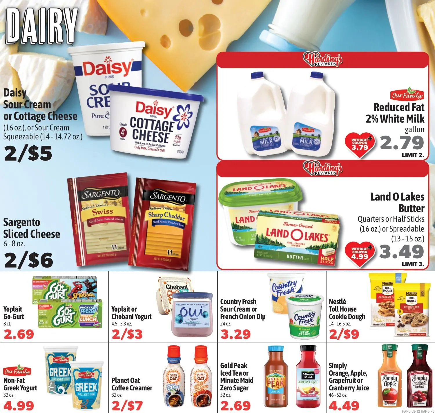 Weekly promotion Harding's Markets Sales spanning from September 12 to September 18 2025 - Page 6 for Catalogue 365