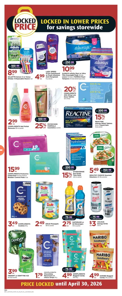 Lawtons Drugs Sales from April 24 to April 30 2026 - flyer page 7