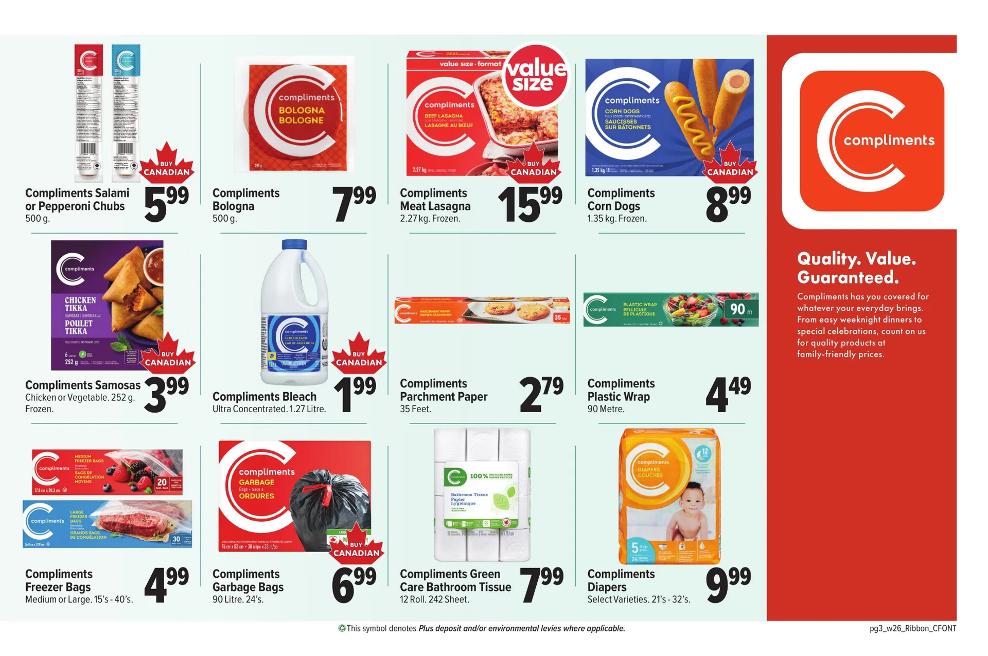 Clover Farm Sales from October 23 to October 29 2025 - flyer page 7