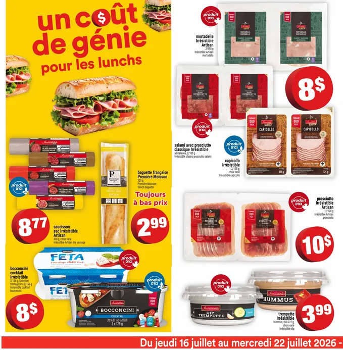 Super C Sales from July 17 to July 22 2026 - flyer page 7