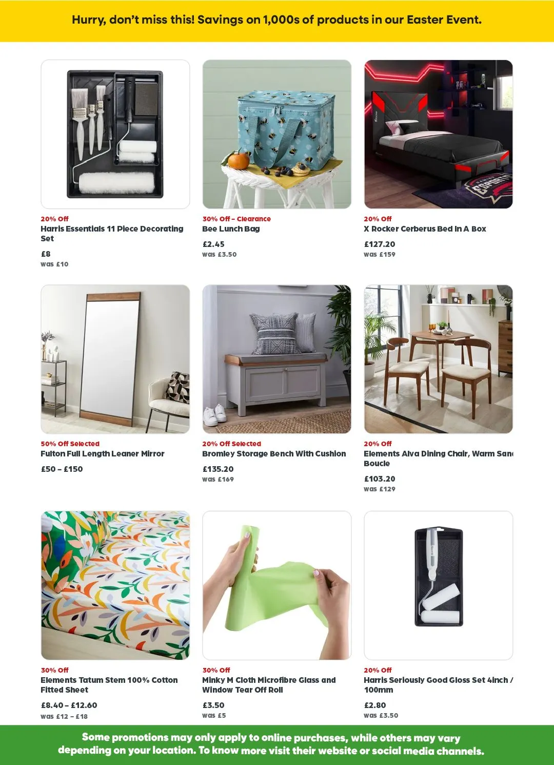 Dunelm Deals & discounts from 9 April to 23 April 2025 - Catalogue Page 6