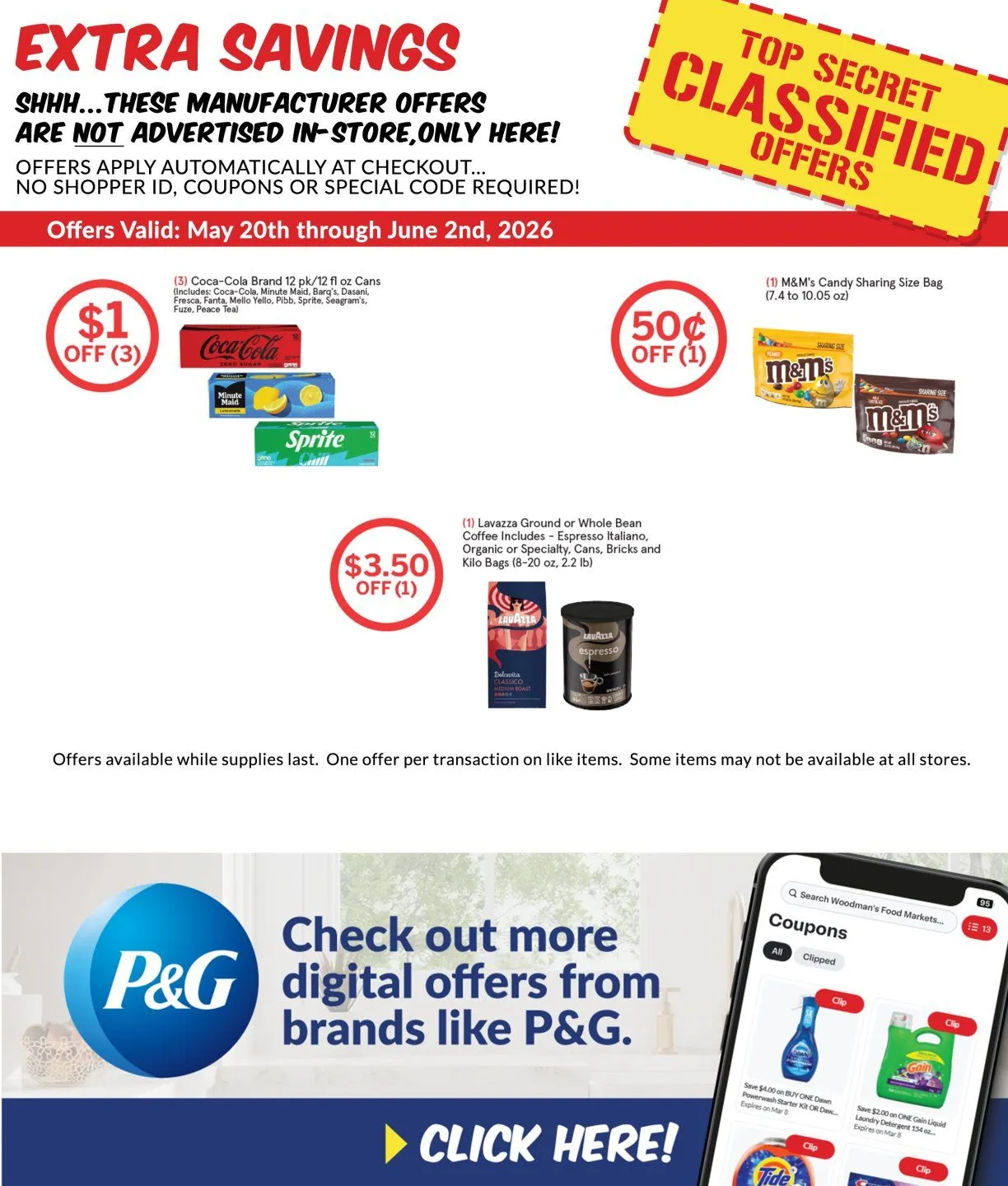 Weekly promotion Woodman's Market weekly ads spanning from May 20 to May 27 2026 - Page 7 for Catalogue 365