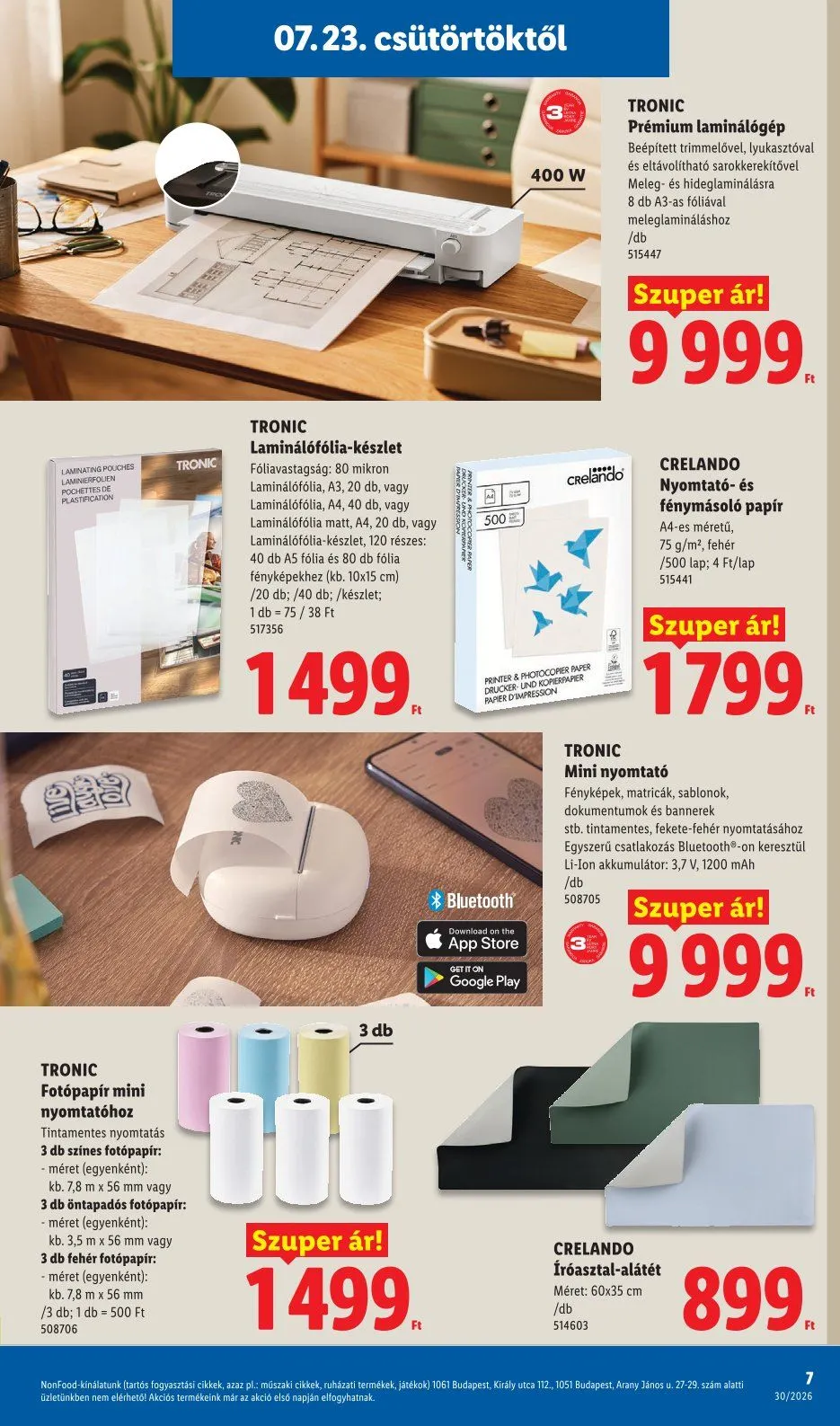 Katalógus Lidl legfrissebb ajánlatai július 23.-tól július 23.-ig 2026. - Oldal 7