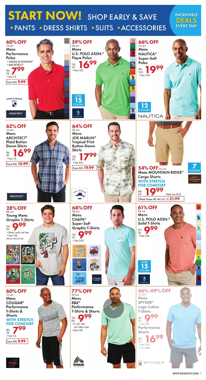 Weekly promotion  Boscov's  Sales spanning from May 28 to June 3 2026 - Page 7 for Catalogue 365