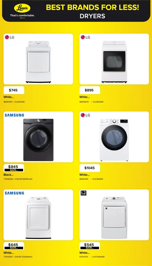  Leon's Sales from April 23 to April 29 2026 - flyer page 7