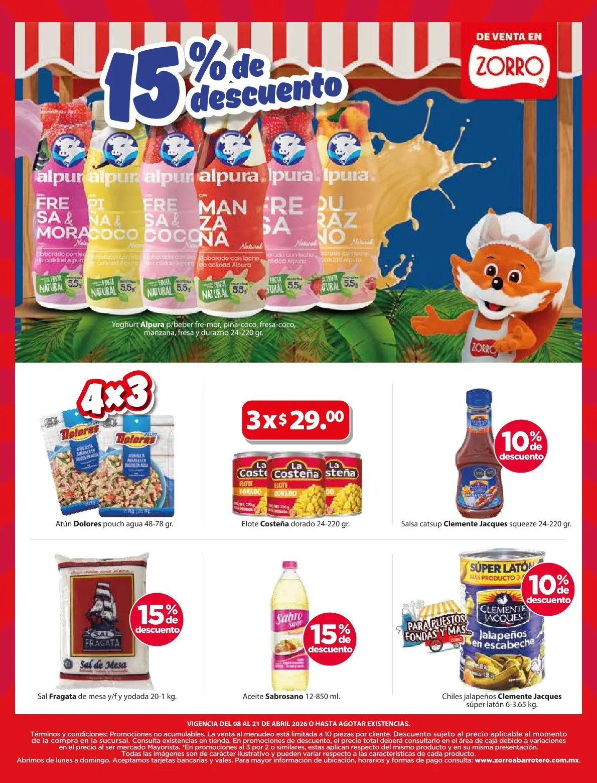 Catálogo de VOLANTE ZORRO 8 de abril al 21 de abril 2026 - Pagina 7