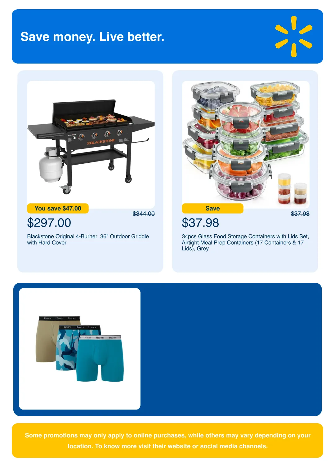 Weekly ad Walmart Sales from April 1 to April 20 2026 - Page 7