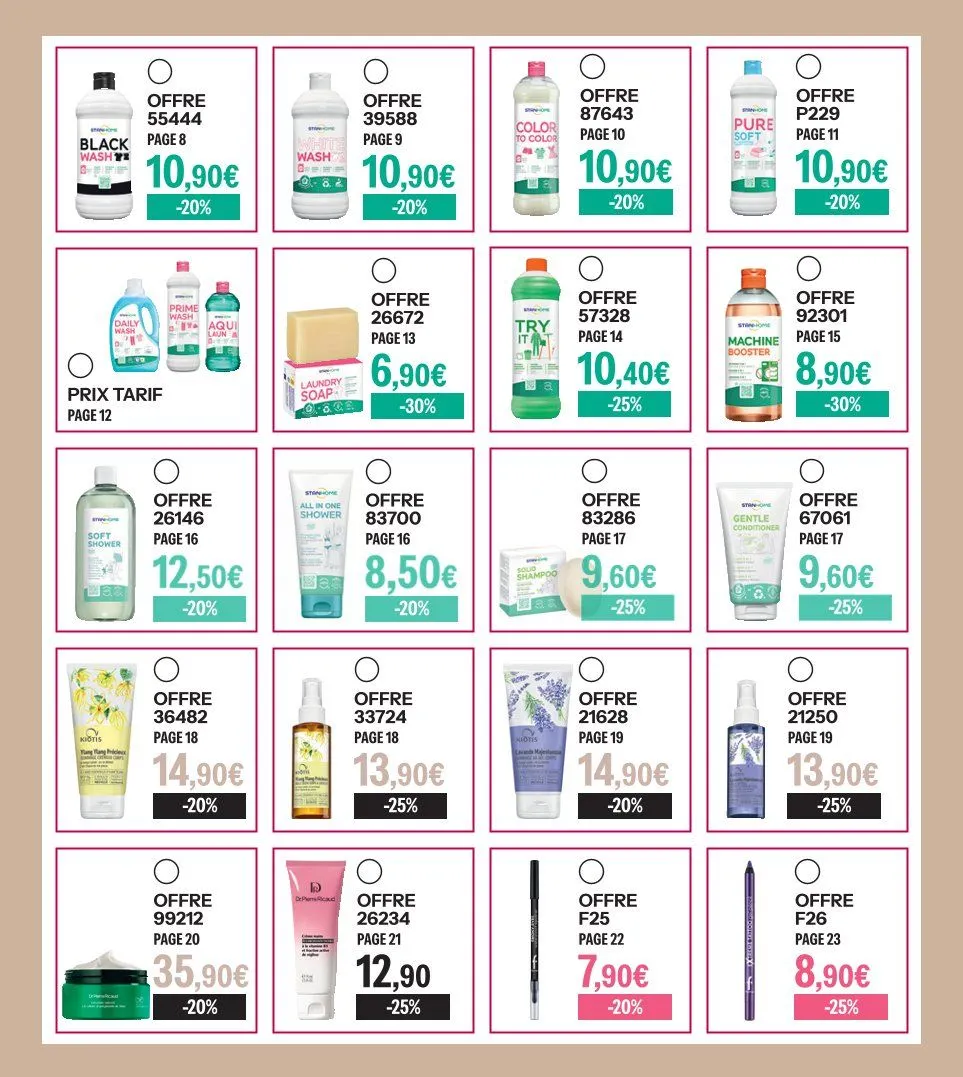 Catalogues Stanhome du 20 octobre au 9 novembre 2025 - Catalogue page 7