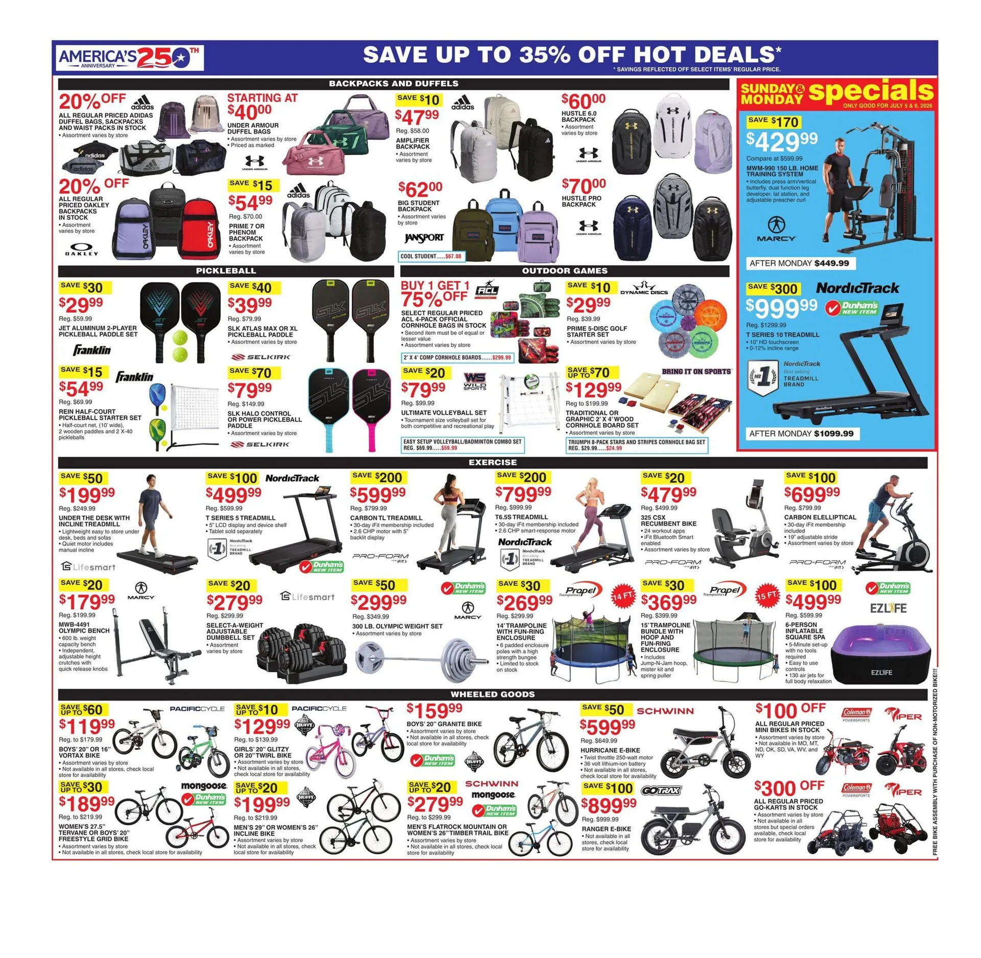 Weekly ad Dunham's Sports Sales from July 4 to July 9 2026 - Page 7