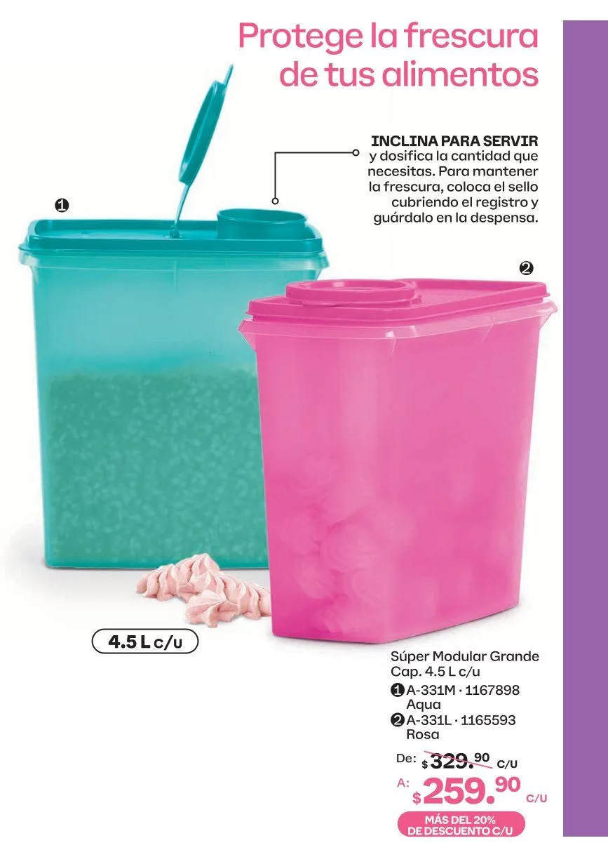 Catálogo de Tupperware Ofertas 17 de abril al 20 de mayo 2026 - Pagina 7