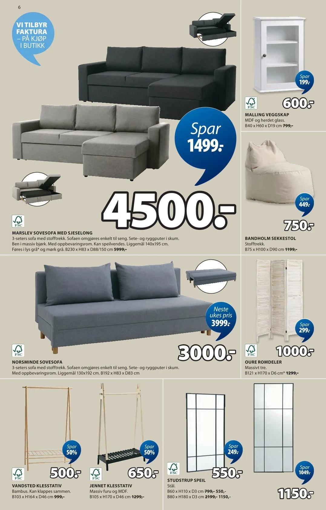 JYSK fra 10. februar til 15. februar 2025 - kundeavisside 7