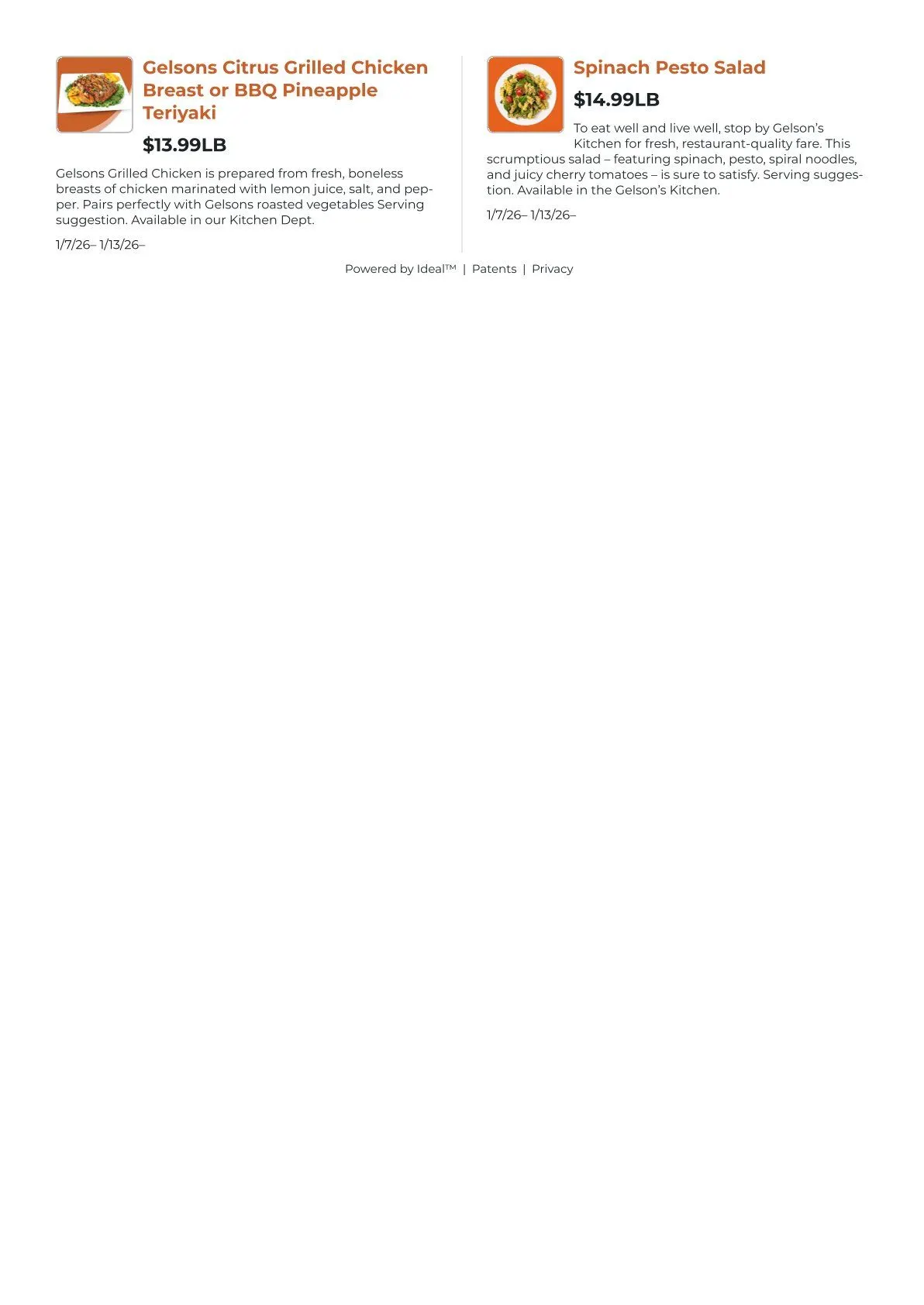 Weekly ad Gelson's Markets Sales from January 7 to January 13 2026 - Page 7