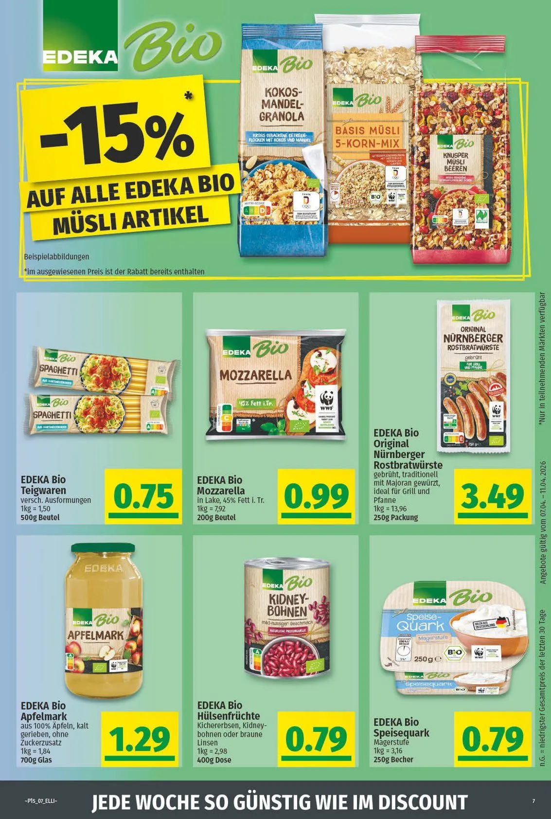Elli Markt Prospekte von 4. April bis 11. April 2026 - Prospekt seite 7
