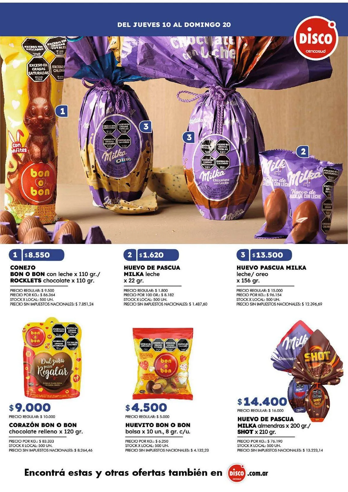 Ofertas de Disco Ofertas 15 de abril al 20 de abril 2025 - Página 7 del catálogo