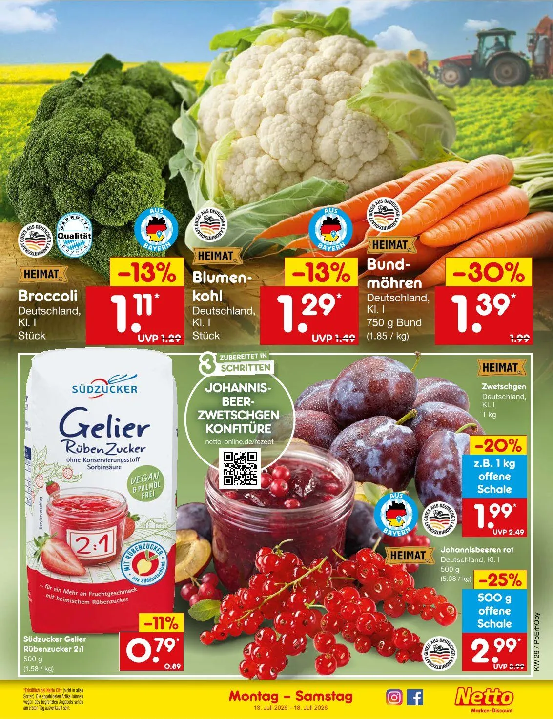 Netto Marken-Discount Folders van 13 juli tot 18 juli 2026 - Folder pagina 7