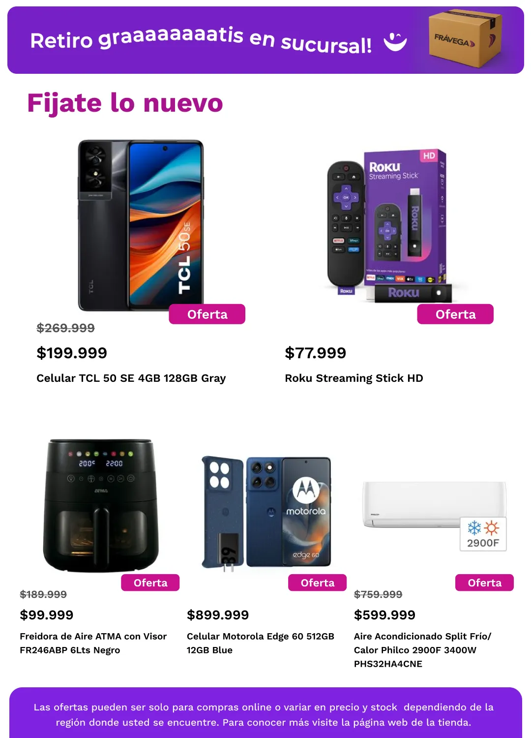 Ofertas de Ofertas Frávega 27 de febrero al 18 de marzo 2026 - Página 7 del catálogo