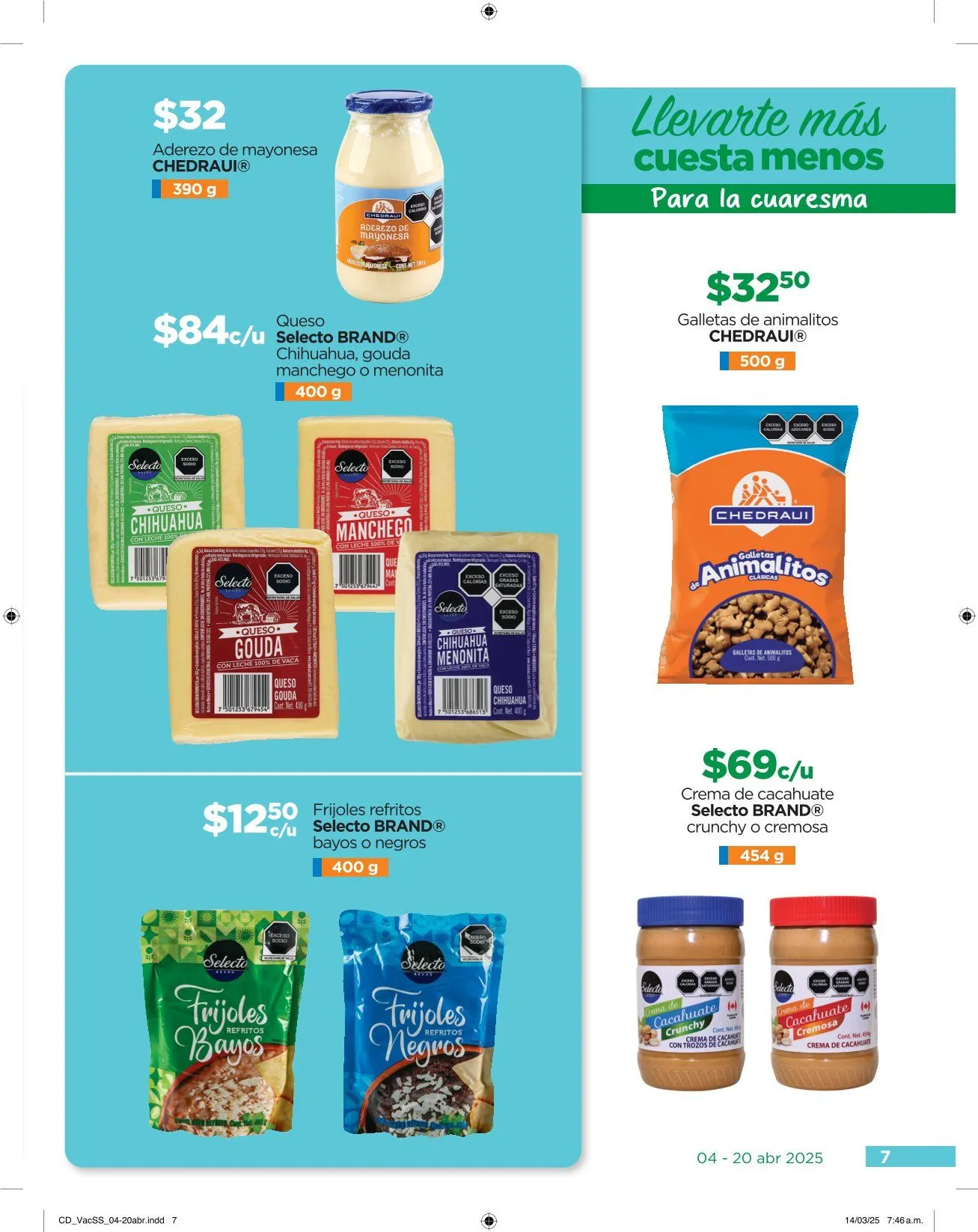 Catálogo de Chedraui Ofertas 8 de abril al 20 de abril 2025 - Pagina 7