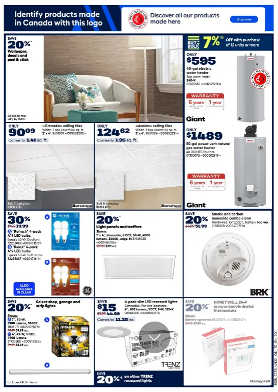 RONA Sales from January 29 to February 11 2026 - flyer page 7