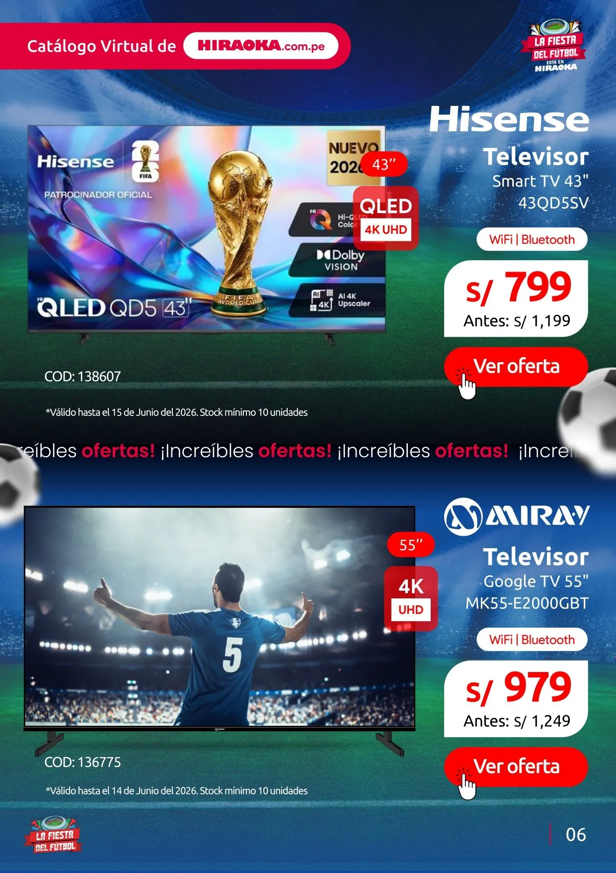 Catalogo de Hiraoka Ofertas 11 de junio al 30 de junio 2026 - Pag 7