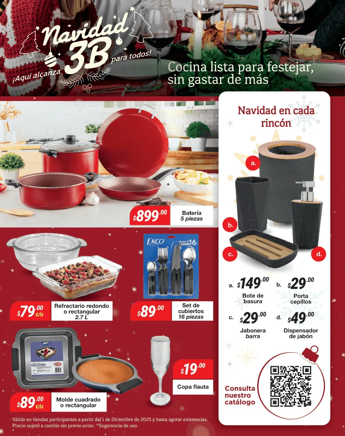 Catálogo de Tiendas Tres B Ofertas 1 de diciembre al 15 de diciembre 2025 - Pagina 6