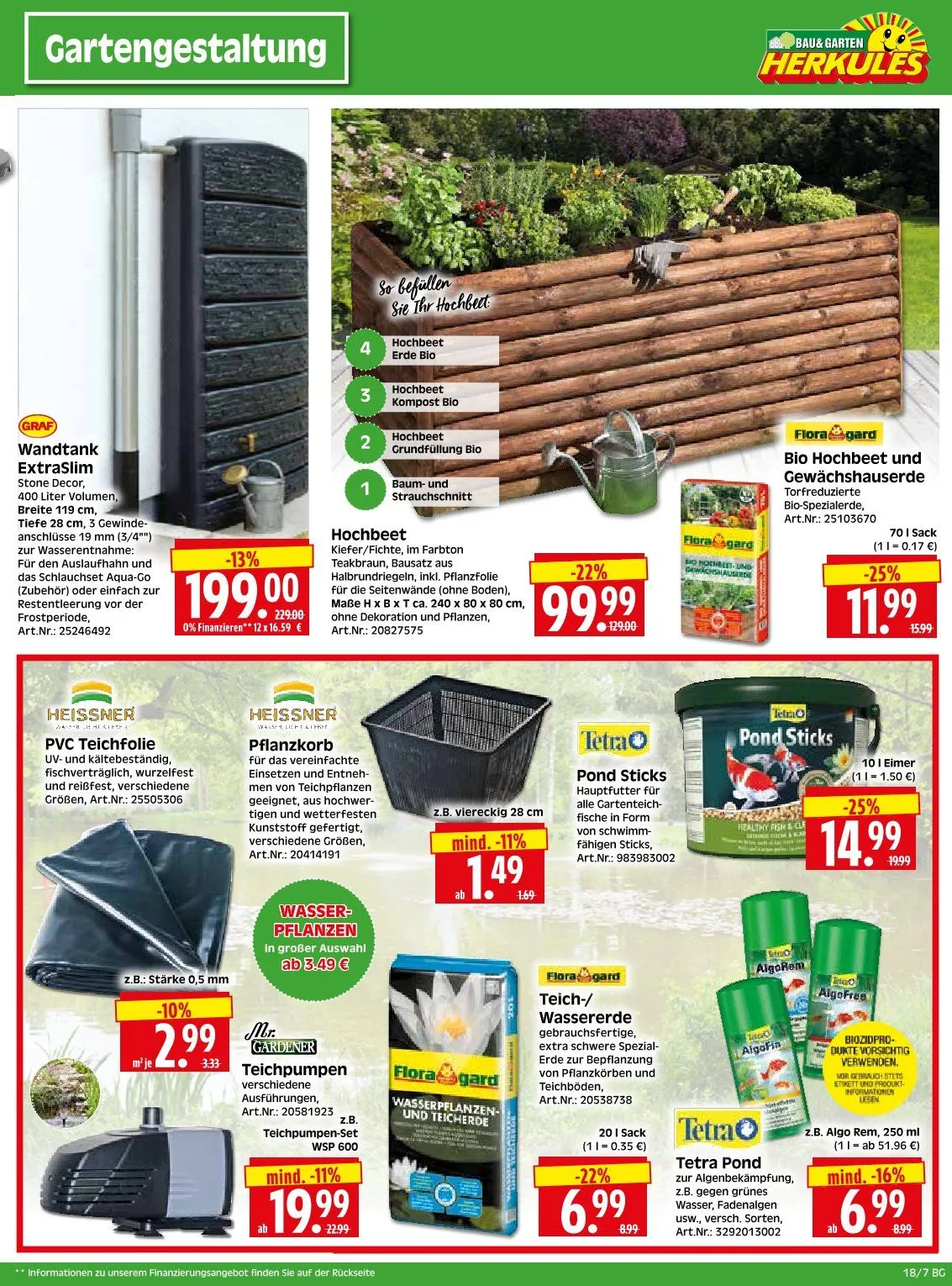 Herkules Baumarkt Angebote von 28. April bis 3. Mai 2025 - Prospekt seite 7