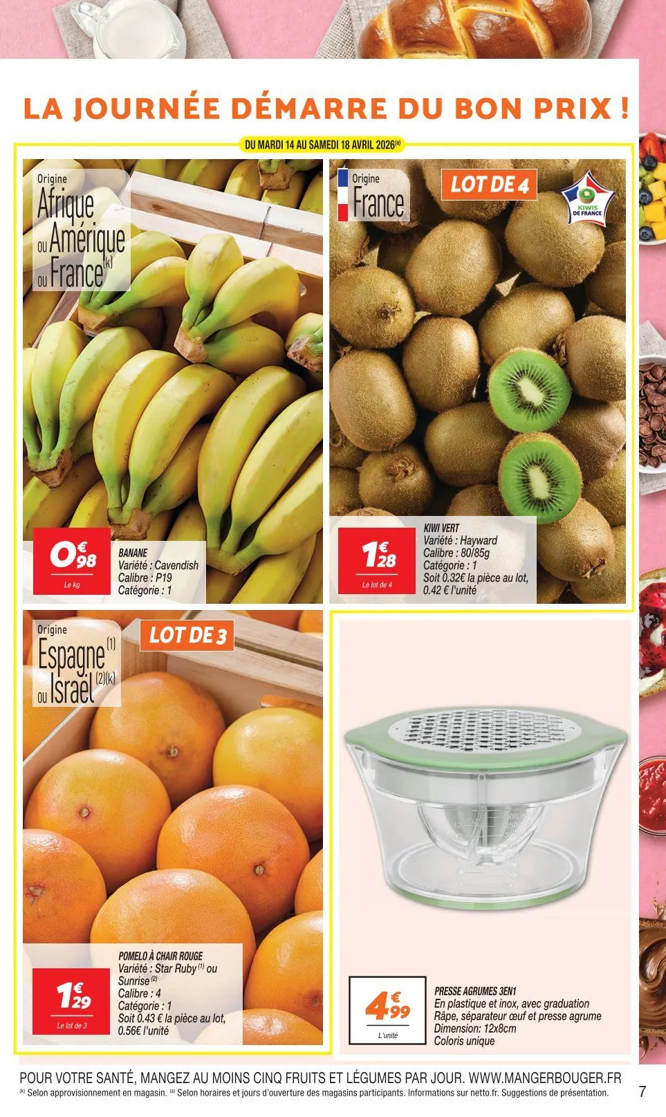 Catalogues Netto du 14 avril au 20 avril 2026 - Catalogue page 7