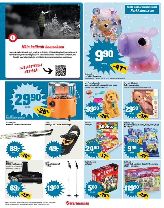 Kärkkäinen voimassa alkaen 21. tammikuuta - 3. helmikuuta 2026 - Tarjouslehti sivu 7