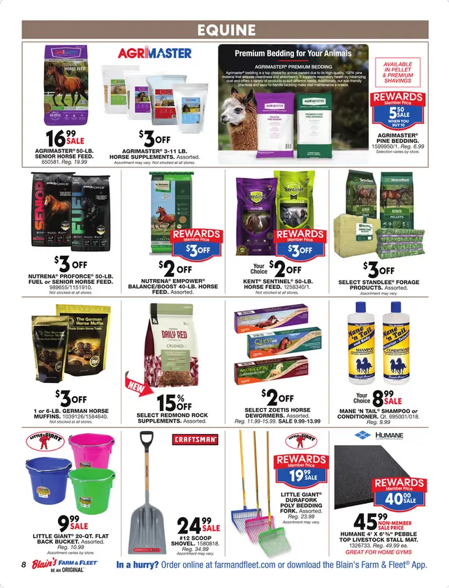 Weekly promotion Blain's Farm & Fleet Sales spanning from May 21 to May 31 2026 - Page 7 for Catalogue 365