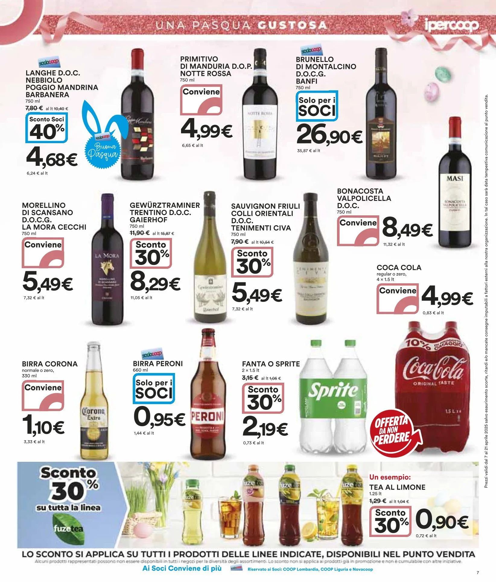 Ipercoop Volantino da 7 aprile a 21 aprile di 2025 - Pagina del volantino 7
