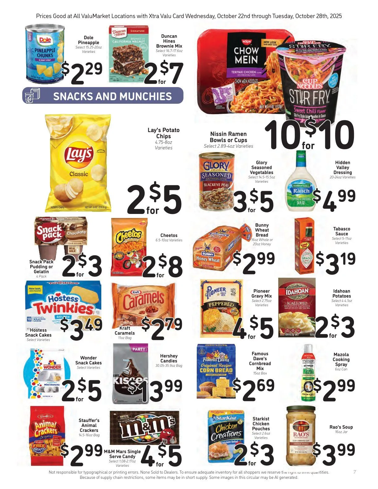 Weekly ad ValuMarket Sales from October 22 to October 28 2025 - Page 7