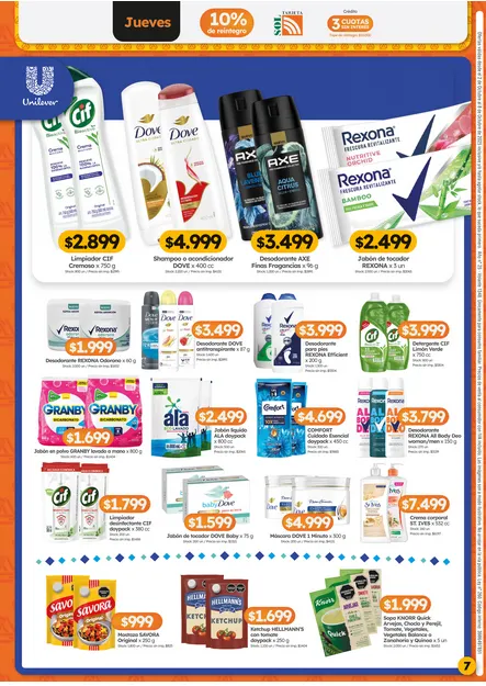 Ofertas de Ofertas Cordiez 2 de octubre al 8 de octubre 2025 - Página 7 del catálogo