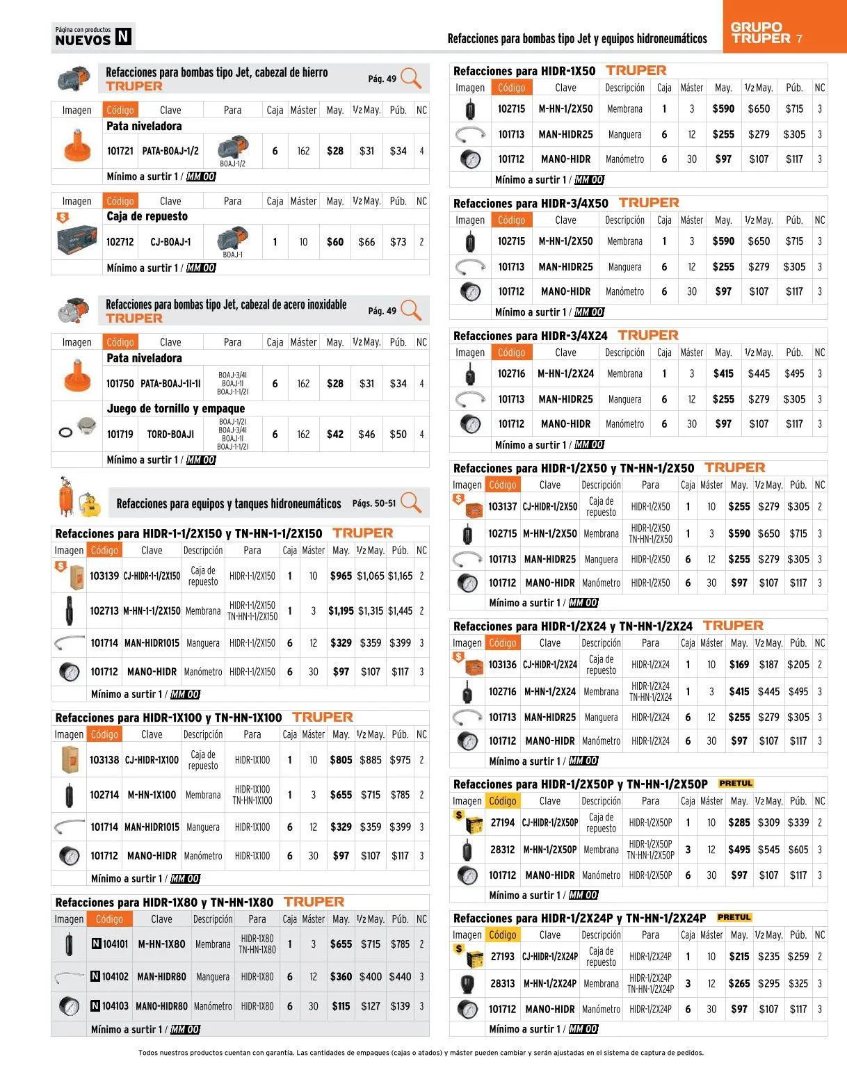 Catálogo de Truper catálogos y ofertas 20 de marzo al 30 de mayo 2026 - Pagina 7