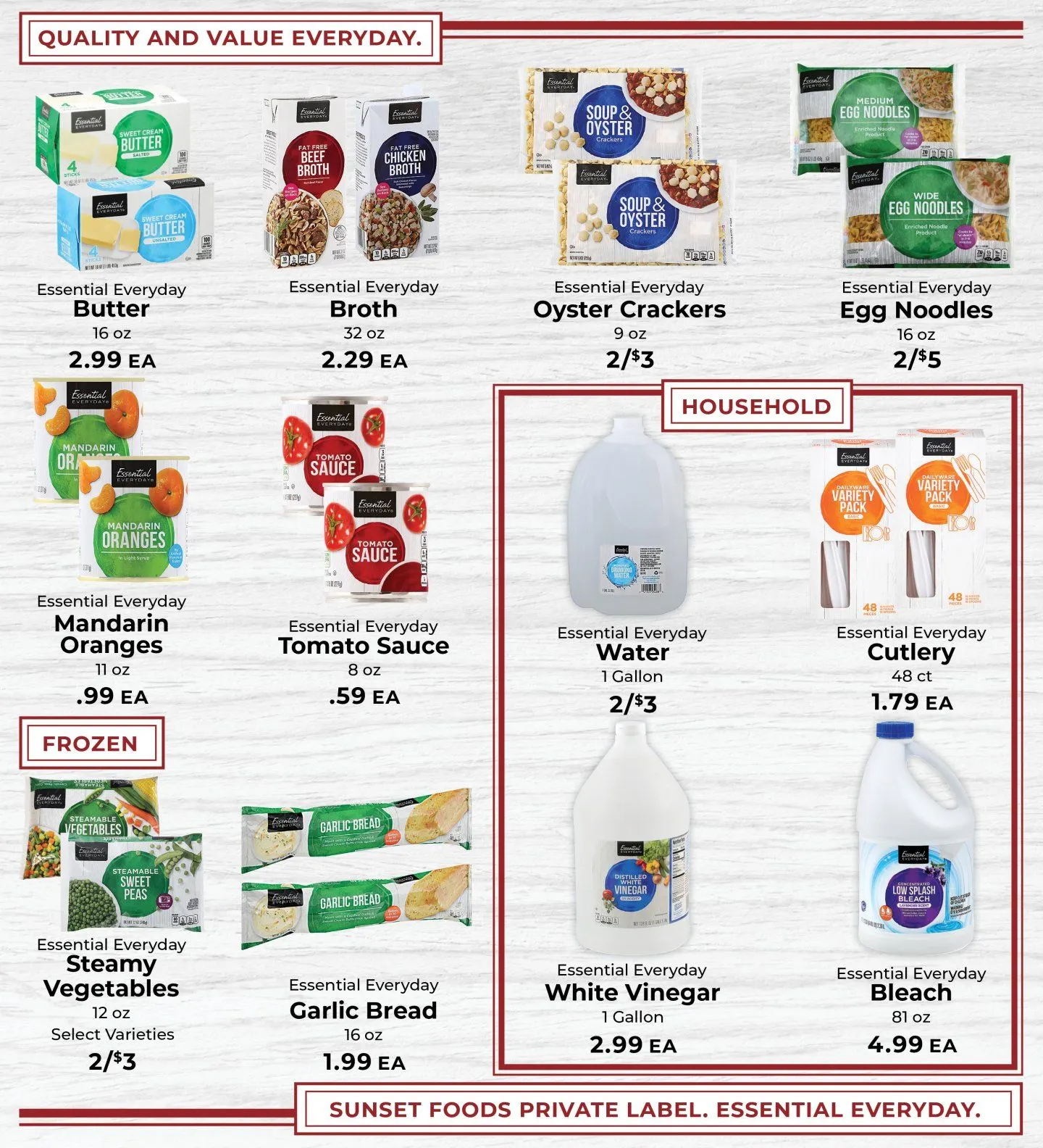 Weekly ad Sunset Foods Sales from March 4 to March 10 2026 - Page 7