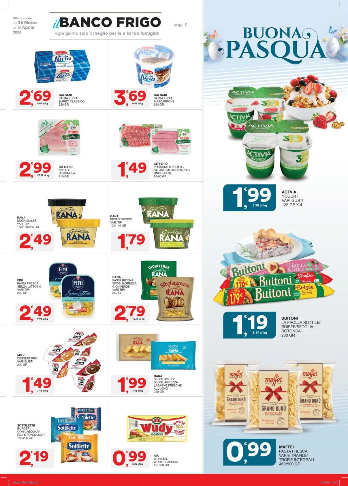 Volantini Sisa da 26 marzo a 8 aprile di 2026 - Pagina del volantino 7